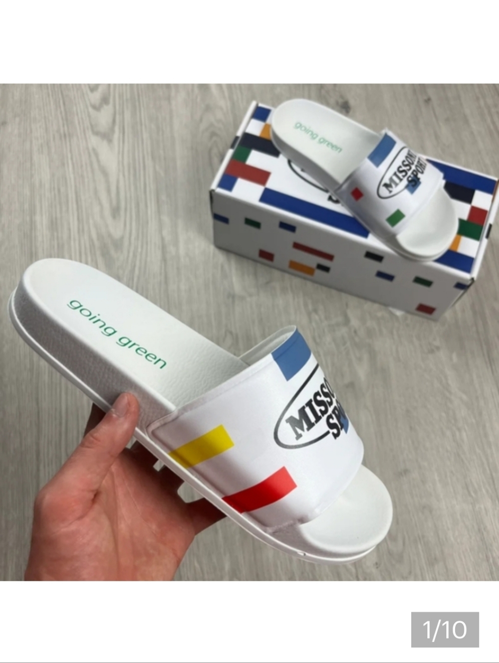 Missoni Rubber Slides